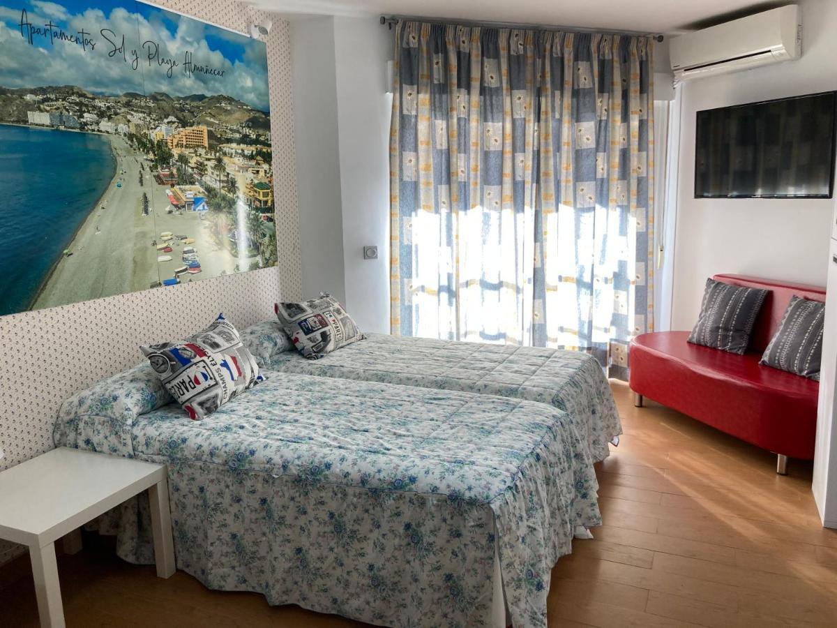 Apartamentos Sol Y Playa 阿尔姆尼卡 外观 照片